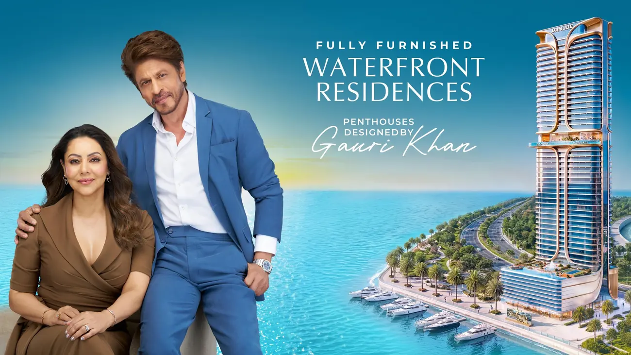 Fully furnished waterfront residences, with penthouses designed by Gauri Khan